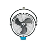 Equation Metal Wall Fan with Remote Control 50cm 100W - Black